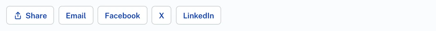 The buttons at the foot of an article.