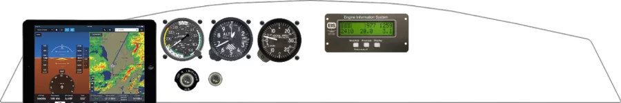 A Advanced Aeromarine Buccaneer II B2A instrument panel design