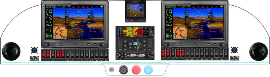 A Bearhawk Aircraft Model 5 instrument panel design