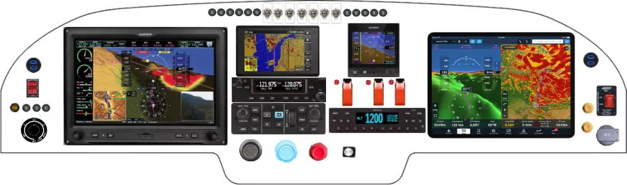 A Bearhawk Aircraft Bearhawk instrument panel design