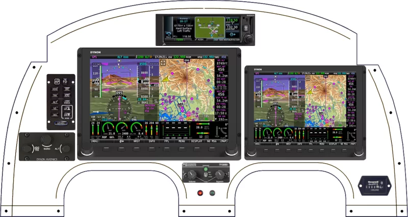 A Berkut Berkut 360 instrument panel design