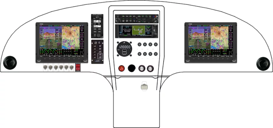A AeroSpool Dynamic instrument panel design
