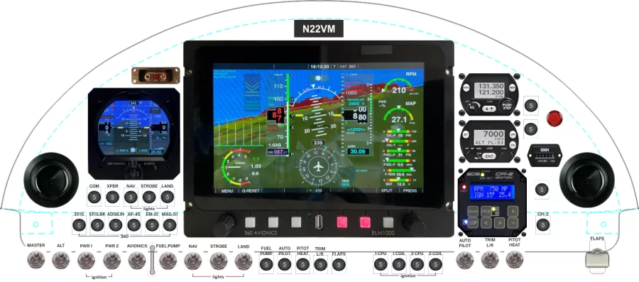 RV-4 panel design