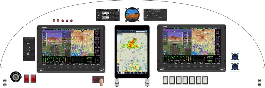 A Falco Aircraft Association Falco instrument panel design