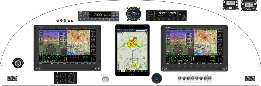 A Falco Aircraft Association Falco instrument panel design