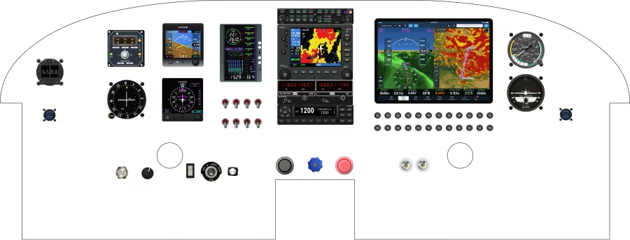 PA32R-300 panel design
