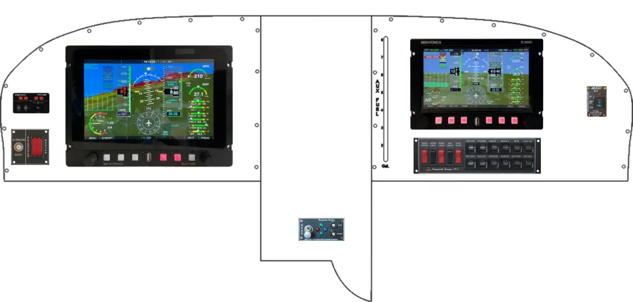 Glasair II panel design