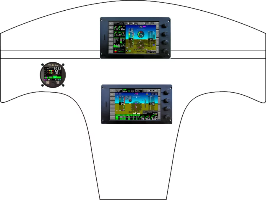 A John Dyke Delta instrument panel design