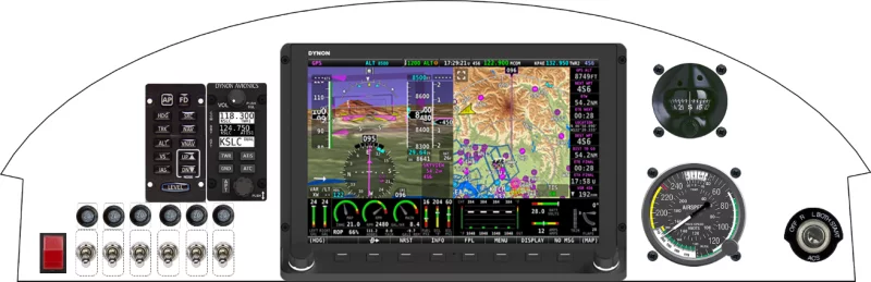 A Harmon Rocket LLC Rocket instrument panel design