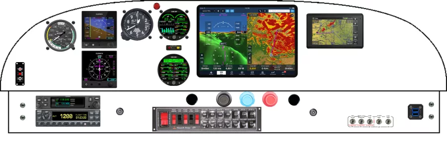A Maule Air Maule instrument panel design