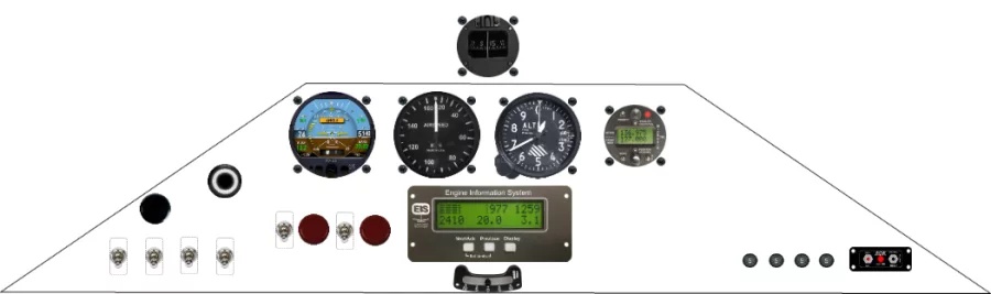 A Sonex Aircraft Sonex instrument panel design