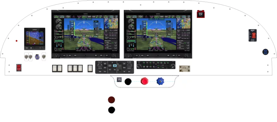 RV-10 panel design