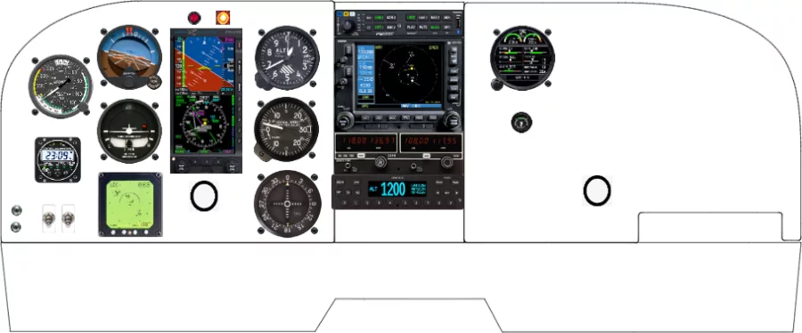 An instrument panel design with the Aspen Evolution