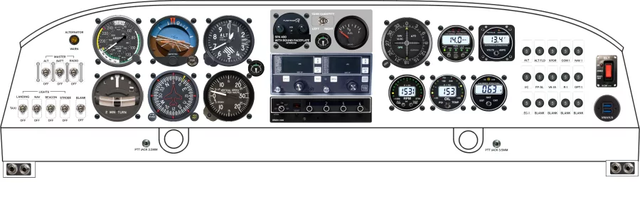 PA-20/22 panel design
