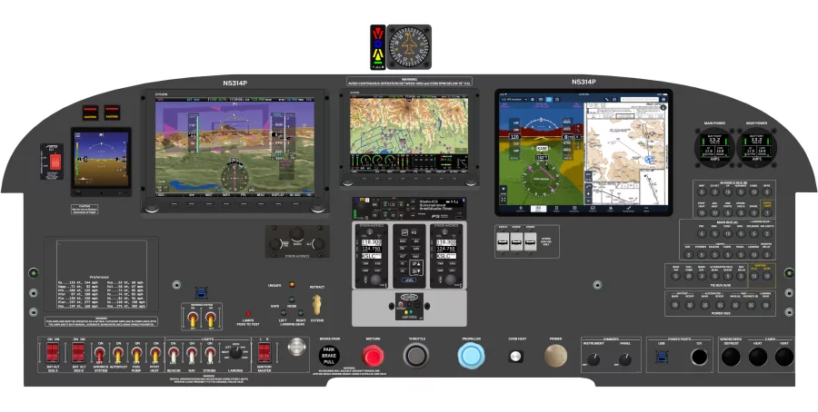PA-24 panel design