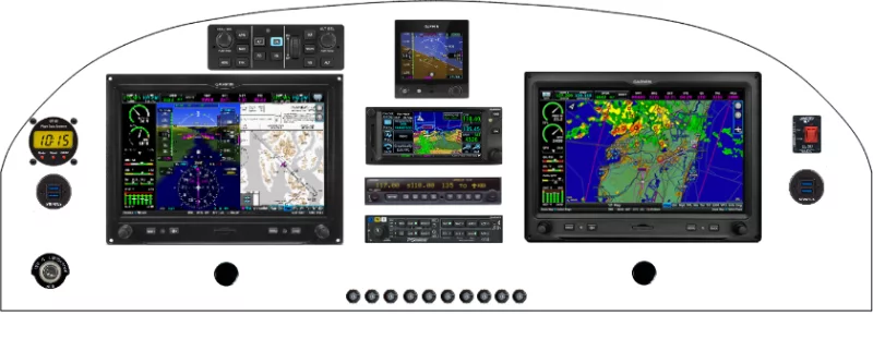 A Zenith Aircraft Company STOL CH801 instrument panel design