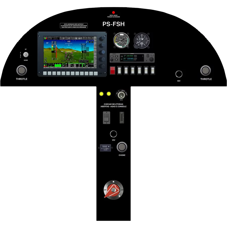 STOL CH 750 panel design