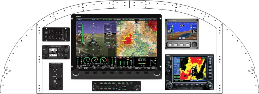 RV-8 panel design