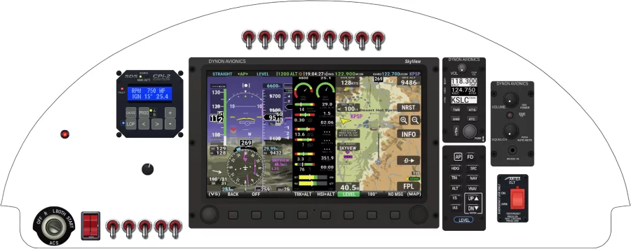 RV-4 panel design