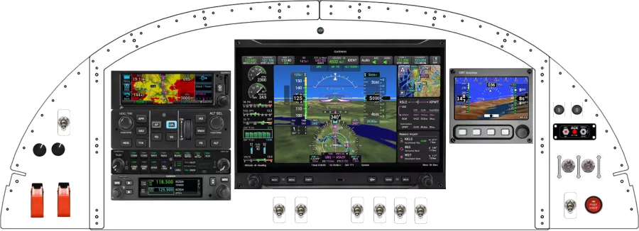 RV-8 panel design