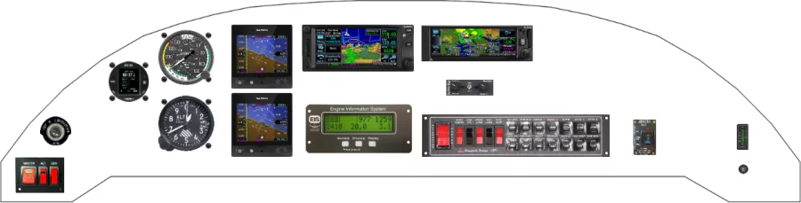 A Progressive Aerodyne Searey instrument panel design