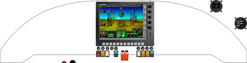 A Progressive Aerodyne Searey instrument panel design