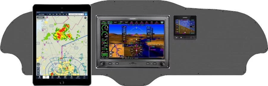 A Sling Aircraft Sling TSi instrument panel design