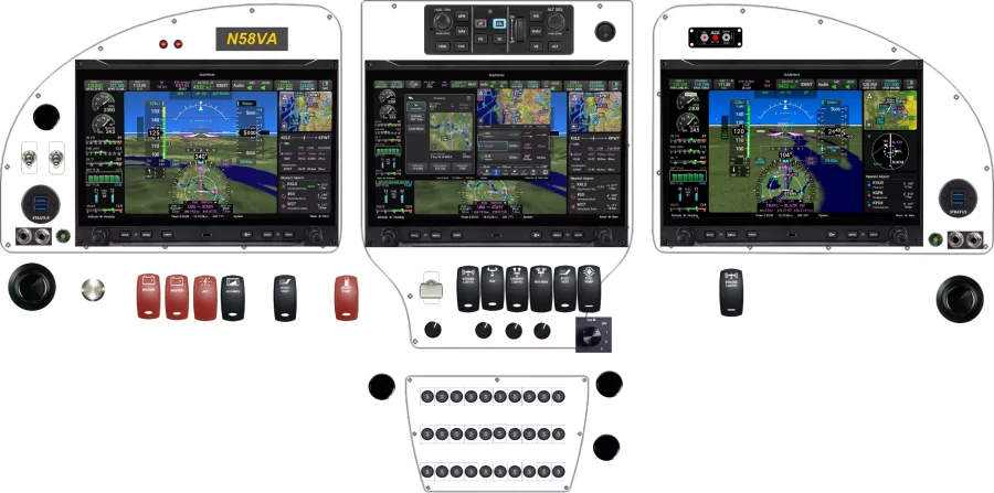 RV-10 panel design