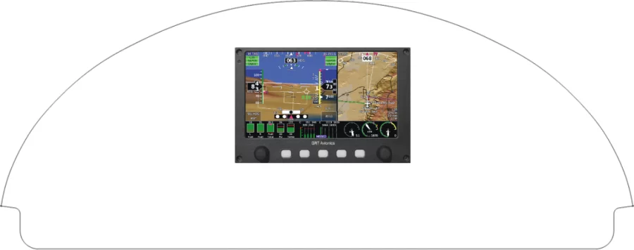 An Van's Aircraft RV-4 instrument panel design