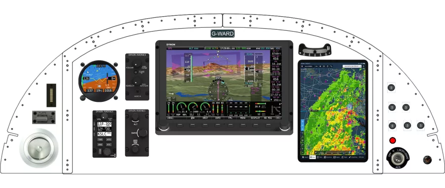 RV-8 panel design